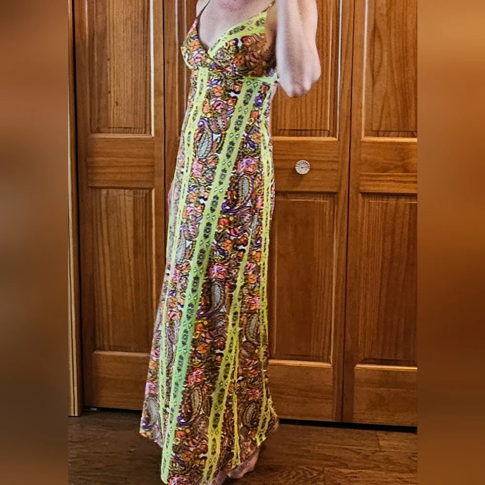 Floral Maxi Dress - Multicolor - Picture 4 of 6